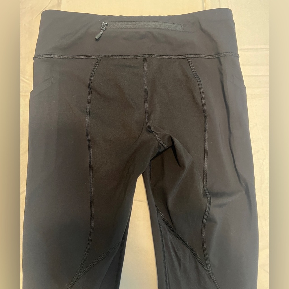 GUC Lululemon Pace Rival Crop *Full-On Luxtreme 22" Size 6 Color Black - Picture 8 of 9